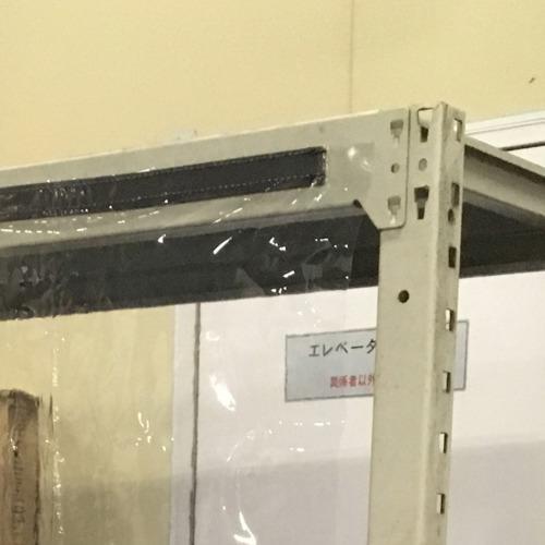 ■TRUSCO 簡易棚カバー用透明シート W675XH1800 上部マグネット付き 厚み0.2mm【1164535:0】[店頭受取不可]の画像