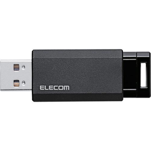 ■エレコム USB3.1(Gen1)対応 ノック式USBメモリ 16GB ブラック【1233214:0】[店頭受取不可]｜hcvalor2｜03