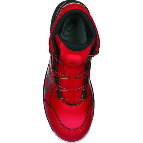 ■ASICS ウィンジョブCP304 BOA クラシックレッド×ブラック 27.5cm【1487540:0】[店頭受取不可]の画像