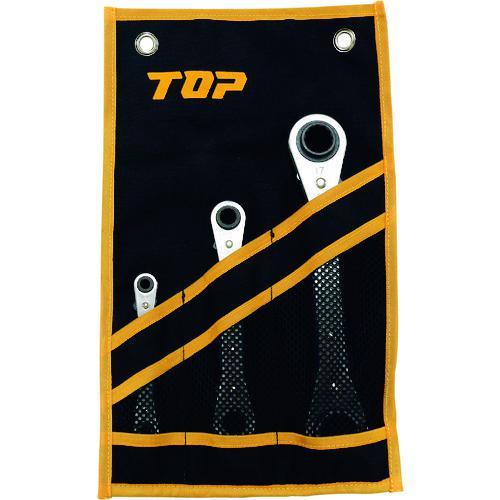 □TOP 板ラチェットレンチセット【1521485:0】[店頭受取不可