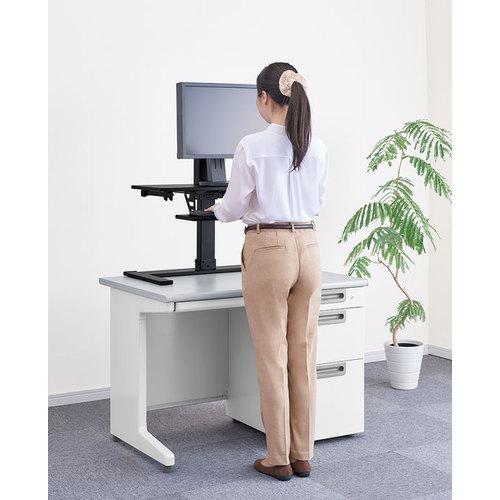 ■KING JIM デスク用昇降台【1673112:0】[店頭受取不可]の画像