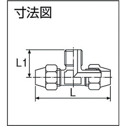 ■ASOH 二方フレアーチーズ PT1/4XΦ6【1768867:0】[店頭受取不可]｜hcvalor2｜03