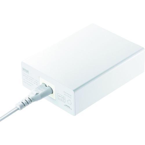 ■SANWA USB充電器 ホワイト【1953714:0】[店頭受取不可]の画像