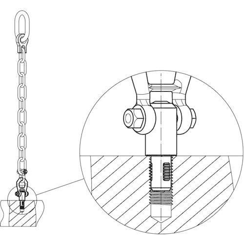 注文割引 Halder ネジ山クランプ式リフティング ピン 熱処理鋼 0 チェーンブロック ウインチ Www Oroagri Eu
