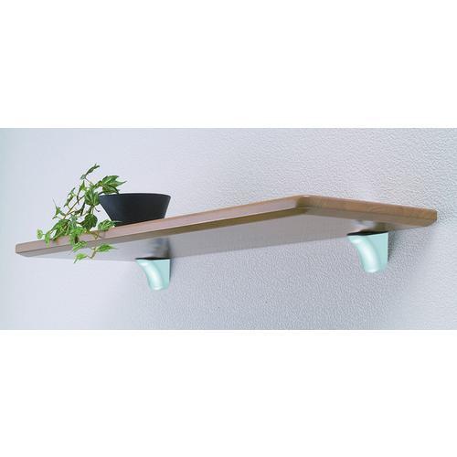 □TRUSCO 棚受け金具ブラケット 棚グリップ シルバー 板厚2~21mm用