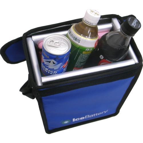 ■【在庫限り】まつうら 保冷バッグ 10℃水分補給 IceBattery(アイスバッテリー)クールバッグ 縦型 保冷剤1枚付き【2067779:0】[店頭受取不可]の画像