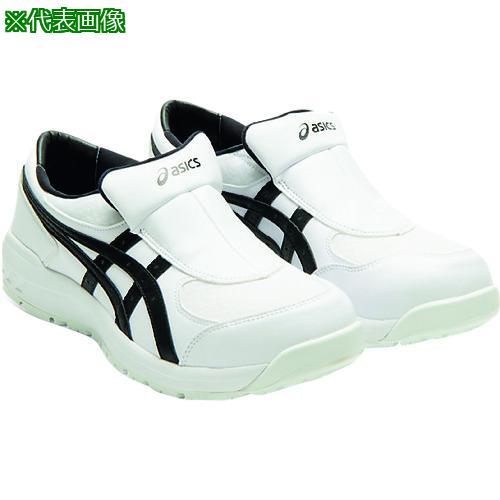 □ASICS ウィンジョブCP211 SLIPーОN ホワイト×ブラック 26.5CM