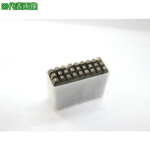 □TRUSCO 逆英字刻印セット 6mm【2285291:0】[店頭受取不可] : PROsite 