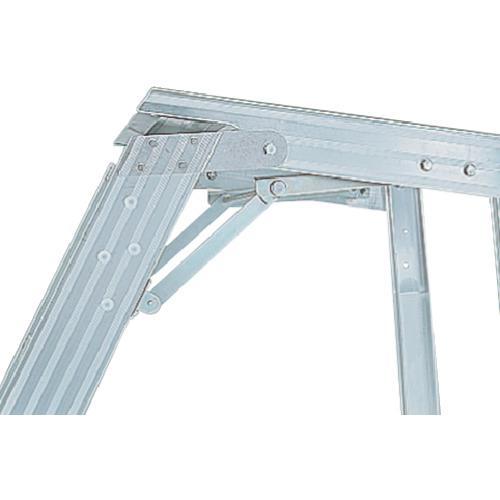 ■PiCa 折りたたみ式作業台DWR型 2.1m 手すり付き(H:900mm)【2494298:0】[直送DS][店頭受取不可]の画像