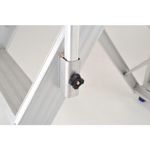 ■PiCa 折りたたみ式作業台DWR型 2.1m 手すり付き(H:900mm)【2494298:0】[直送DS][店頭受取不可]の画像