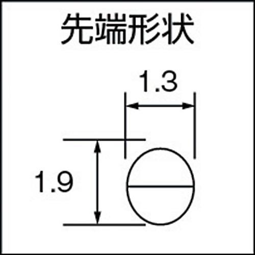 ■フジ矢 ミニテックピンセットラジオペンチ(バネ付) 150mm【2762820:0】[店頭受取不可]｜hcvalor2｜03