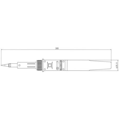 ■コテライザー 90オートAセットガス式半田ゴテ20~80W相当【2765098:0】[店頭受取不可]｜hcvalor2｜02