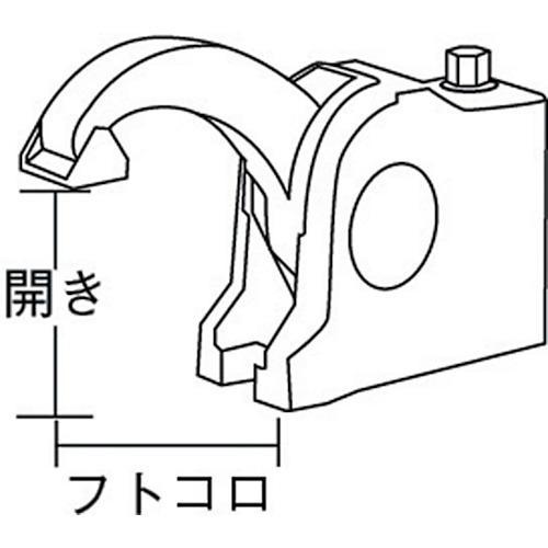 ■BESSEY クランプBASCB型 開き100mm【3029867:0】[店頭受取不可]の画像