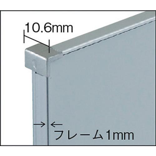 ■日学 メタルラインホワイトボードML-320【3273369:0】[店頭受取不可]の画像