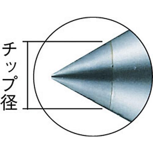 ■TRUSCO レースセンター超硬付 MT2 チップ径18mm【3290352:0】[店頭受取不可]の画像