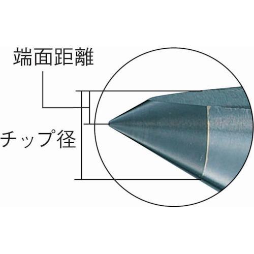 ■TRUSCO 超硬付ハーフセンター MT4 7.0mm【3303942:0】[店頭受取不可]の画像