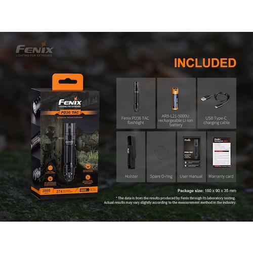 ■FENIX 充電式LEDライト PD36TAC【3370091:0】[店頭受取不可]｜hcvalor2｜11