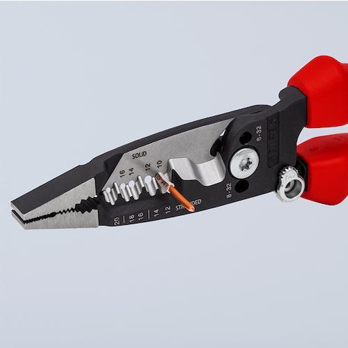 ■KNIPEX 電気技師用多機能ペンチ【3371079:0】[店頭受取不可]｜hcvalor2｜08