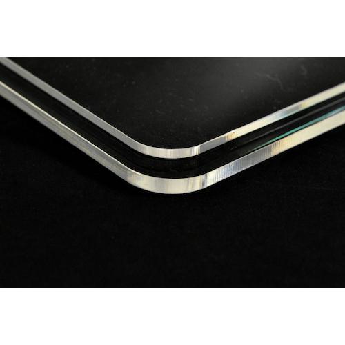 ■【在庫限り】igoods 【売切商品】 開口ありアクリルパーテーション(H80×W120cm)【3519987:0】[店頭受取不可]の画像