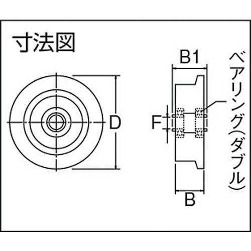 ■MK 枠無トロッシャー重量車 100mm L型【3543471:0】[店頭受取不可]｜hcvalor2｜04