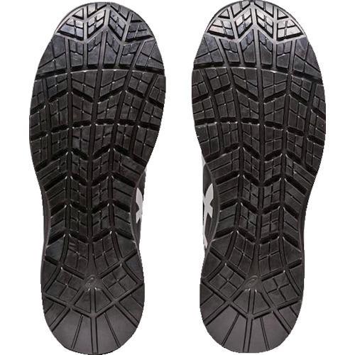 ■ASICS ウィンジョブ CP113 ブラック×ホワイト 26.0cm【3604631:0】[店頭受取不可]の画像