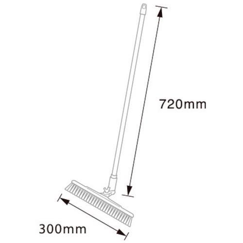 ■BURRTEC バーキンタほうき クネットタイプ短柄 ソフト5 B30KT-BH60SMD 5P【3624417:0】[店頭受取不可]_1