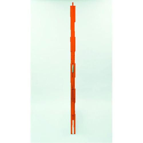 ■TRUSCO ワンタッチ仕合わせ W915XD450XH1368 4段 白Xオレンジ色【3629392:0】[直送DS][店先受け取り証書不可]