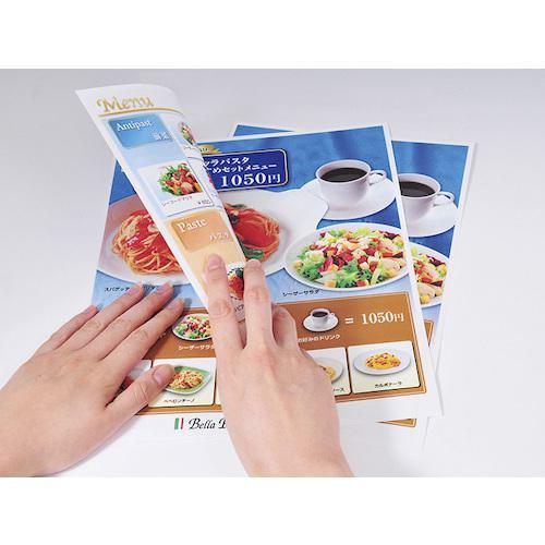 ■中川製作所 レーザープリンター専用耐水紙 ラミフリー A4 100枚【3691130:0】[店頭受取不可]の画像