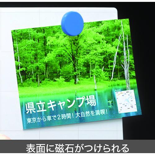 ■TRUSCO 吸着ホワイトボードシート暗線入 600×900×1.0【3820204:0】[店頭受取不可]の画像