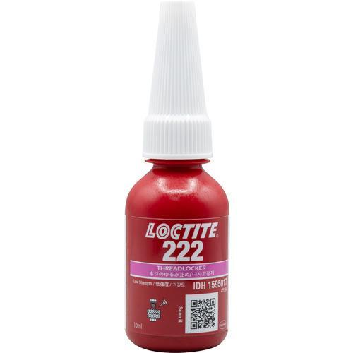 □ロックタイト ねじゆるみ止め用接着剤 低強度 222 10ml【3892042:0