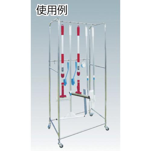 ■テラモト モップハンガー ステンクリーンストレージ【4096568:0】[直送DS][店頭受取不可]の画像