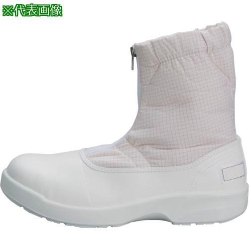 □TriApex 導電安全ショートブーツ FS665C-01(ホワイト) 22.5cm