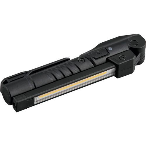 ■KTC 充電式LED折りたたみライト 明るさ100lm 幅20×奥行24mm【4205544:0】[店頭受取不可]（Yahoo!・PROsite Yahoo!店）