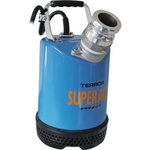 TERADA 水中ポンプ スーパーエース S-500N 動作品 □TERADA スーパーエース水中ポンプホースセット【4210112:0】[店頭