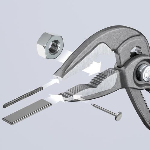 □KNIPEX ウォーターポンププライヤー コブラES(エクストラスリム