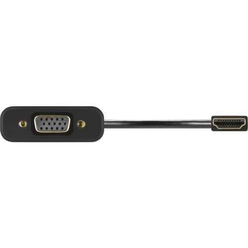 □BUFFALO HDMI to VGA変換ケーブル 2m ブラック【4529106:0】[店頭