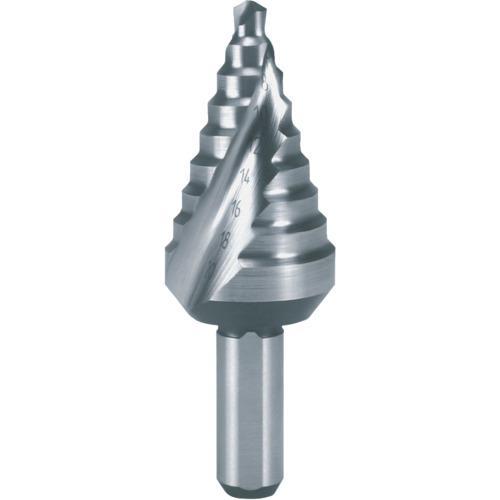 □RUKO 2枚刃スパイラルステップドリル 20mm ハイス 短尺【4863607:0