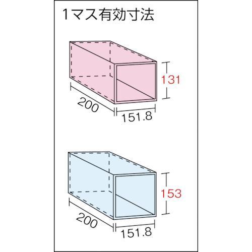 国産品 ■TRUSCO KA型区分棚コボレ止め付 889X214XH1802 4列7段【5041155:0】[法人・事業所限定][直送元][店頭受取不可]