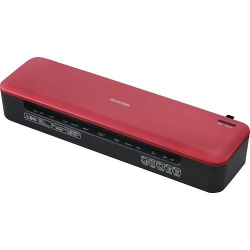 ■IRIS 104322 高速起動ラミネーターA3 2本ローラー レッド【5741776:0】[店頭受取不可]の画像