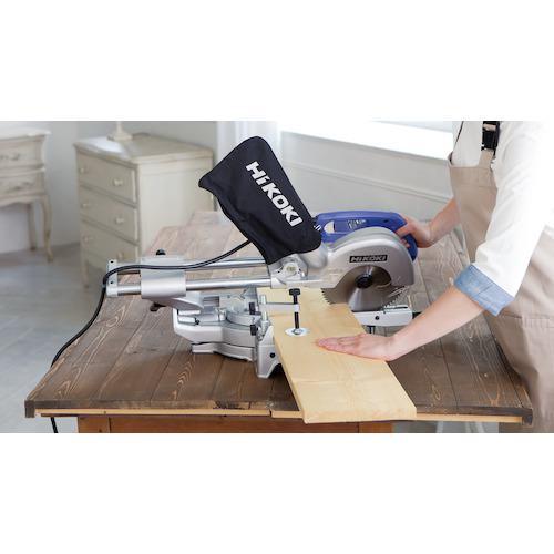 □HiKOKI 卓上スライド丸のこ 190mm【5861013:0】[送料別途見積り][掲外