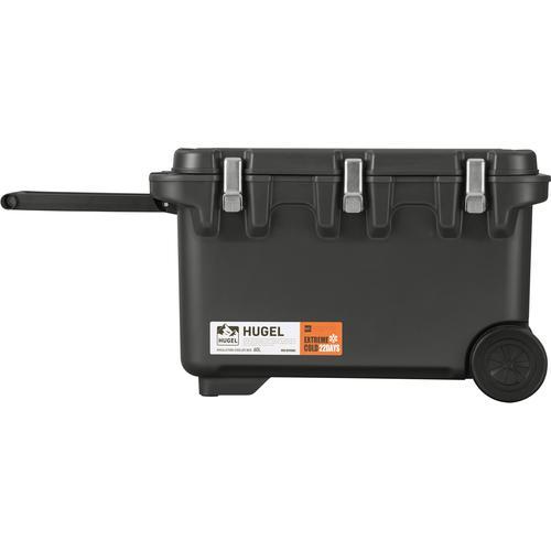 ■IRIS 201283 HUGEL 真空断熱クーラーボックス チャコールグレー【6102731:0】[店頭受取不可]