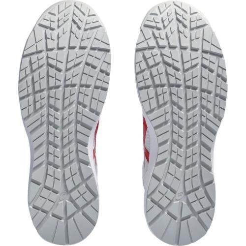 □ASICS ウィンジョブ CP218 ホワイト/クラシックレッド 23.0cm