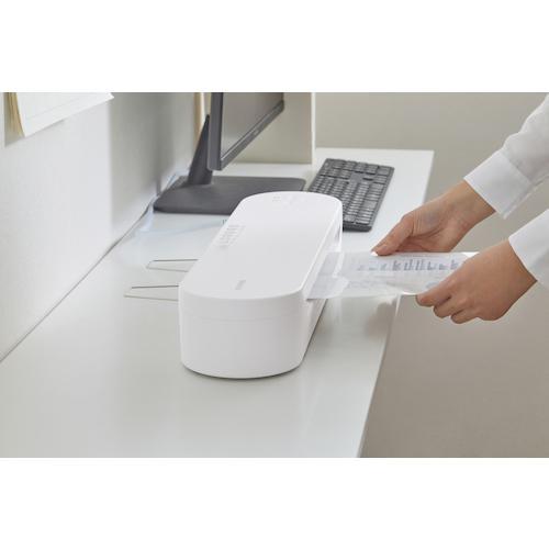 ■IRIS 299190 高速起動ラミネーター ホワイト【6316148:0】[店頭受取不可]の画像