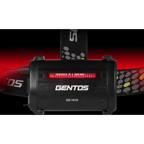 □GENTOS LEDヘッドライト GDシリーズ 充電式 コンパクトタイプ 101H