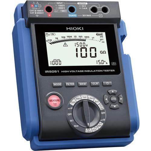 □HIOKI 高電圧絶縁抵抗計 IR5051【6578878:0】[店頭受取不可