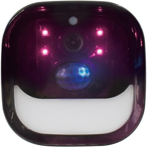 □大進 LEDセンサーライト付きワイヤレス防犯カメラ【6592209:0】[店頭