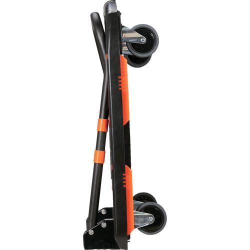 □TRUSCO 樹脂台車 カルティオ 780X490 折畳 オリーブドラブ【6613397