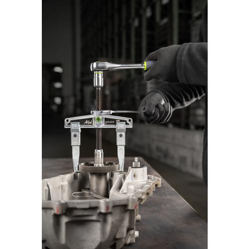 ■クッコ スライド式ギヤプーラー 2本アーム 最大径160mm 深さ162mm【6921505:0】[店頭受取不可]の画像