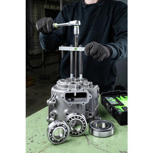 ■クッコ ボールベアリングプーラーセット 最大開き幅240mm 深さ500mm【6921539:0】[店頭受取不可]の画像