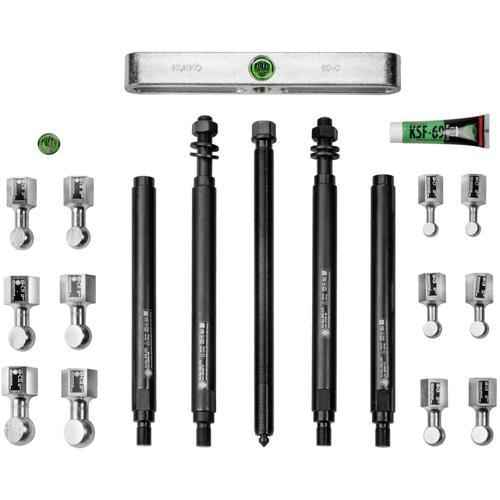 ■クッコ ボールベアリングプーラーセット 最大開き幅240mm 深さ500mm【6921539:0】[店頭受取不可]の画像